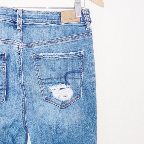 AMERICAN EAGLE Super Stretch X Highest Rise Jegging Jeans Size 8 Long - Picture 5 of 8